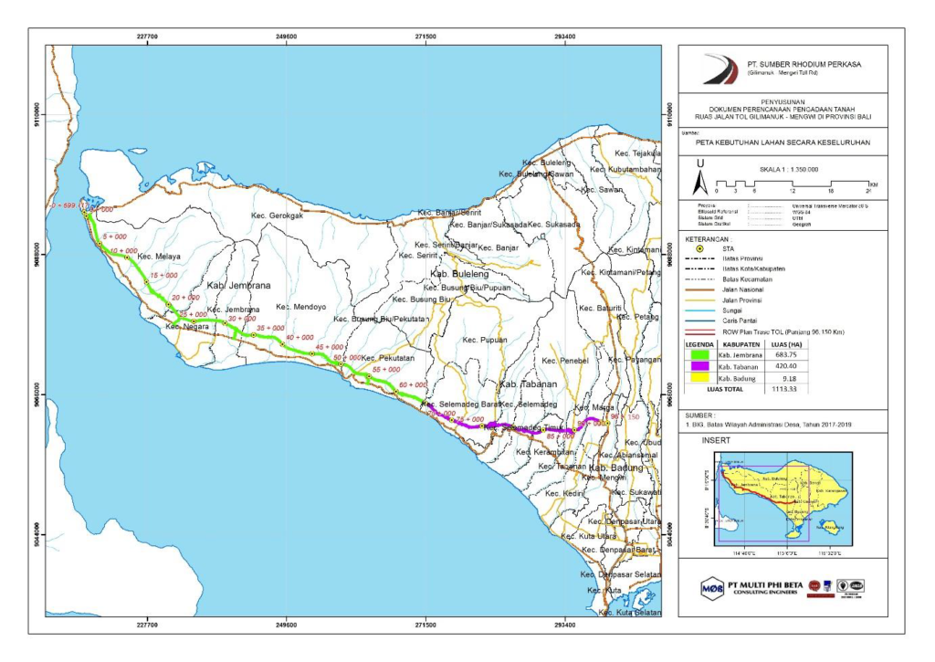 Jagat Kerthi Gilimanuk - Mengwi Toll Road Jagat Kerthi Gilimanuk - Mengwi Toll Road