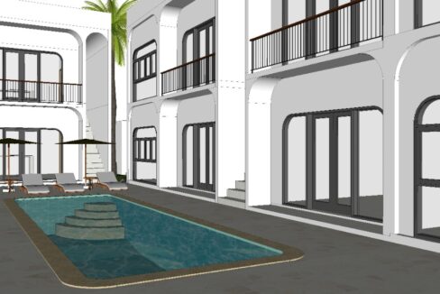 One Bedroom Apartment walking distance to the Canggu Beach (1)