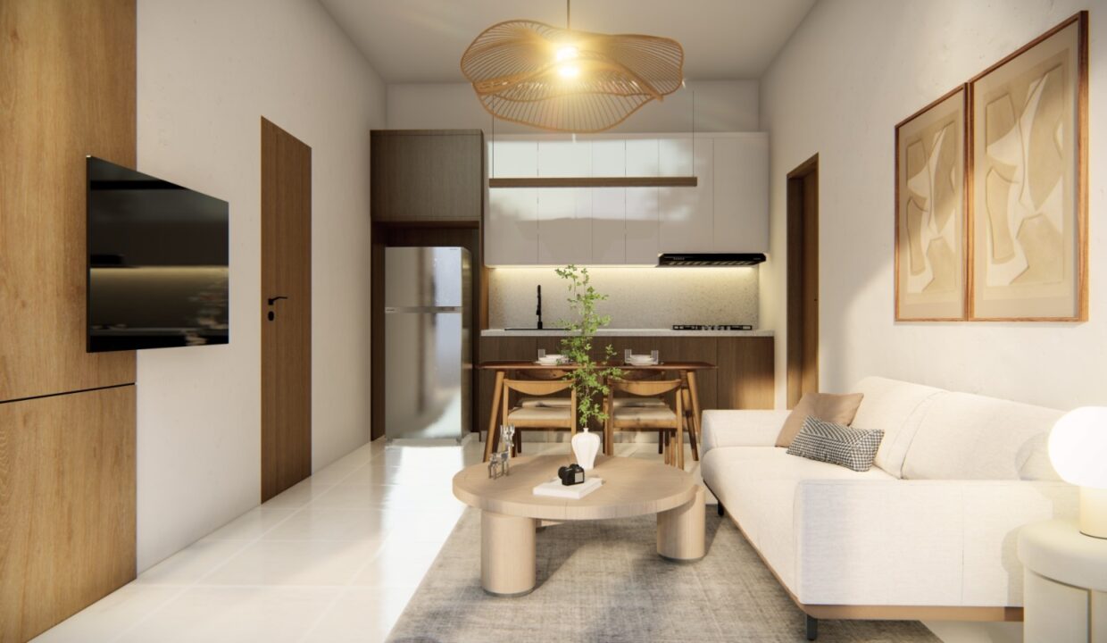 One Bedroom Apartment walking distance to the Canggu Beach (6)