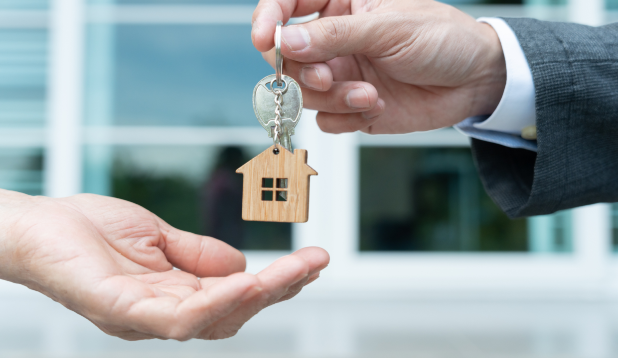 Handing over house keys symbolizes property ownership in Indonesia, highlighting options for foreigners to legally acquire property.