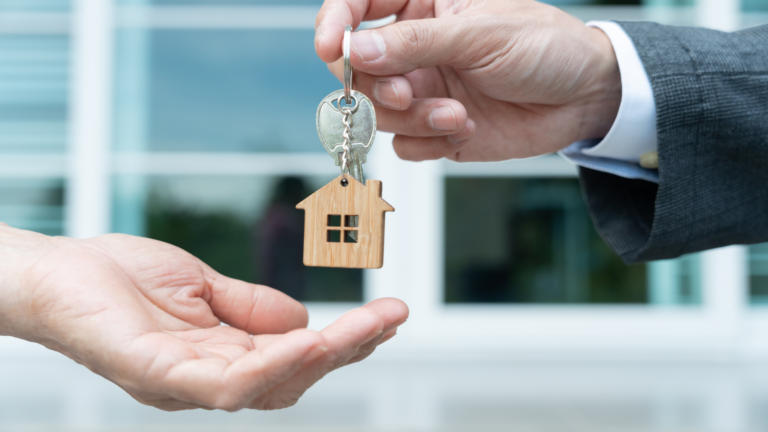 Handing over house keys symbolizes property ownership in Indonesia, highlighting options for foreigners to legally acquire property.