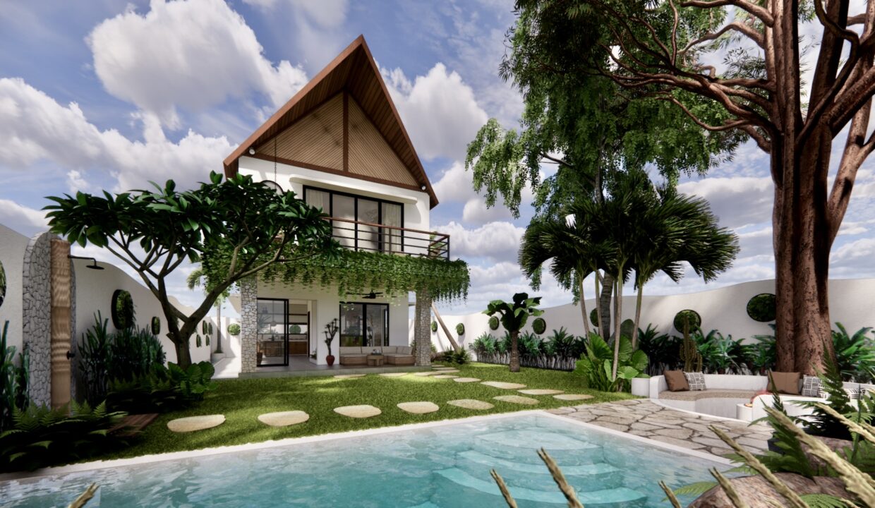 Lush 3-Bed Villa By Kedungu Beach (2)