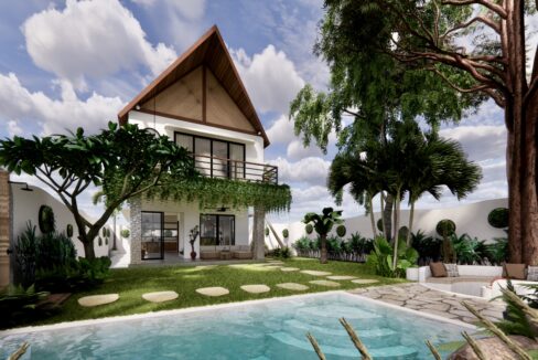 Lush 3-Bed Villa By Kedungu Beach (2)