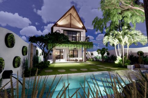 Lush 3-Bed Villa By Kedungu Beach (3)