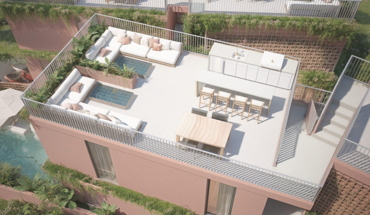 20. Exclusive Off-Plan Studio Apartments in Cepaka, Bali - Rooftop A