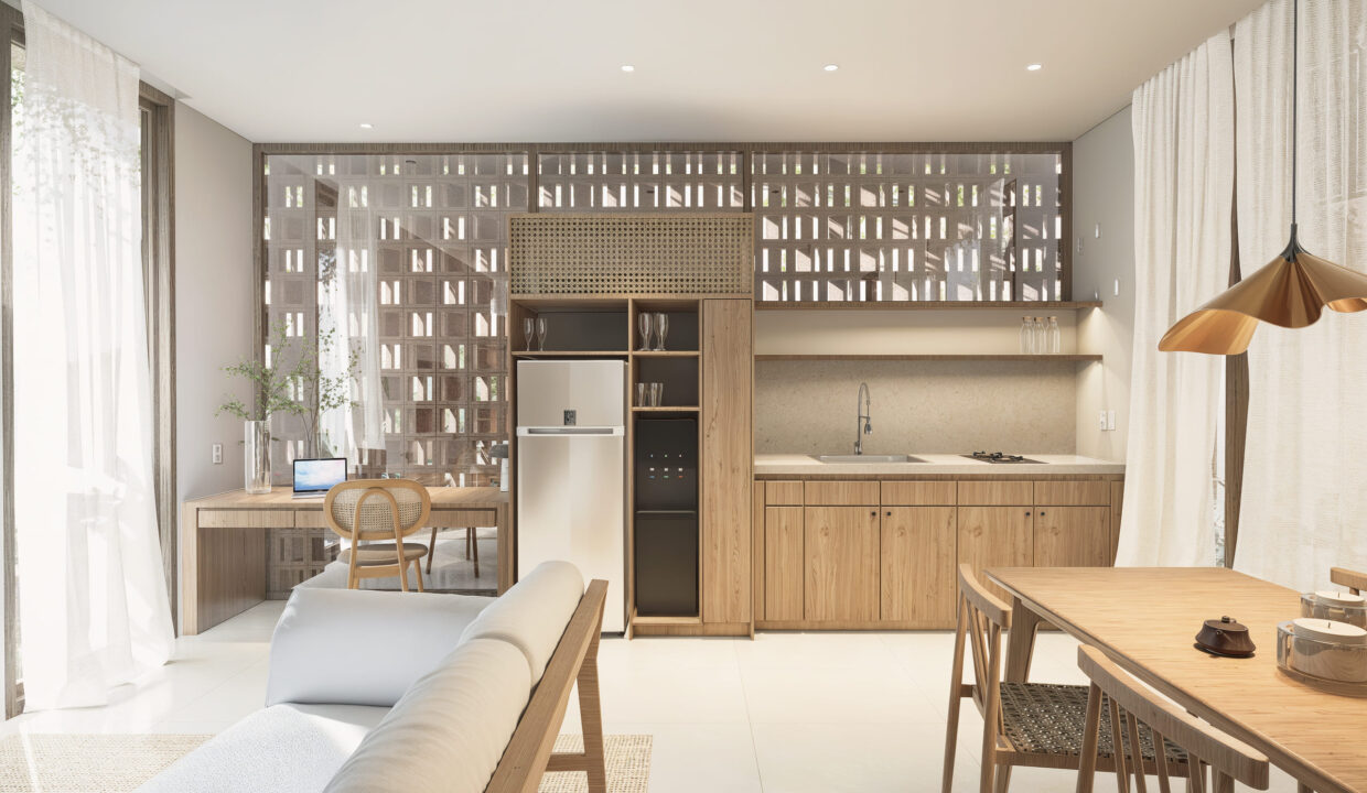 5. Exclusive Off-Plan Studio Apartments in Cepaka, Bali - Kitchen