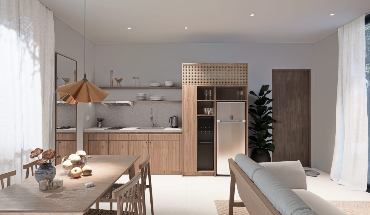 8.Exclusive Off-Plan Studio Apartments in Cepaka, Bali - Kitchen