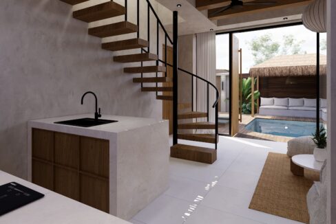 Modern Tropical 2-Bedroom Villa Near Bingin Beach – Stylish Living & Investment Opportunity (10)