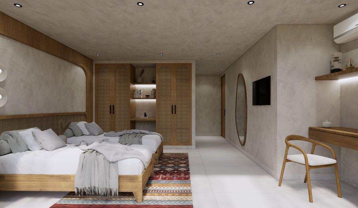 Modern Tropical 2-Bedroom Villa Near Bingin Beach – Stylish Living & Investment Opportunity (15)