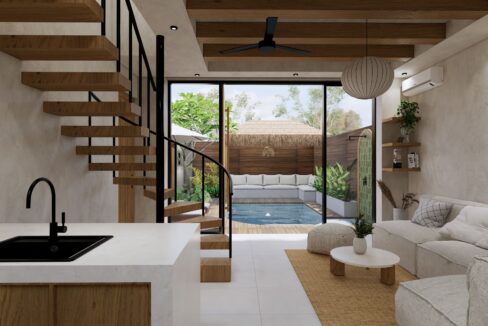 Modern Tropical 2-Bedroom Villa Near Bingin Beach – Stylish Living & Investment Opportunity (9)
