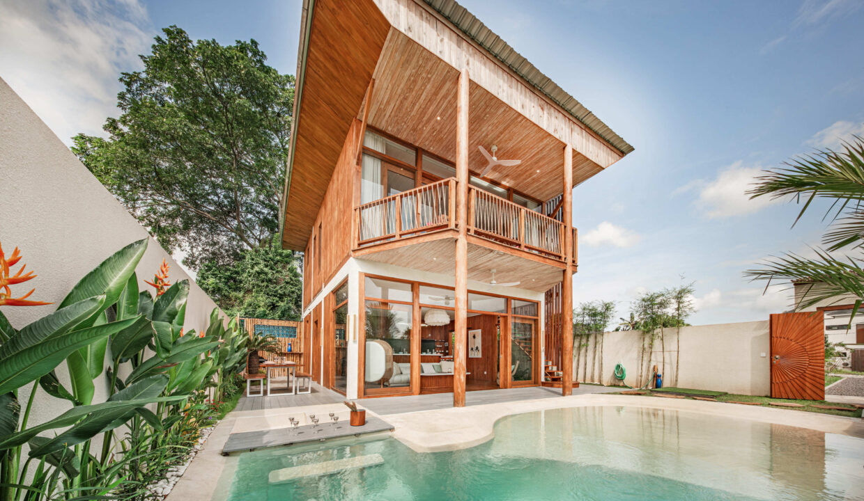 Modern Tropical 3-Bedroom Villa in Kedungu – Close to Beach and Amenities (1)