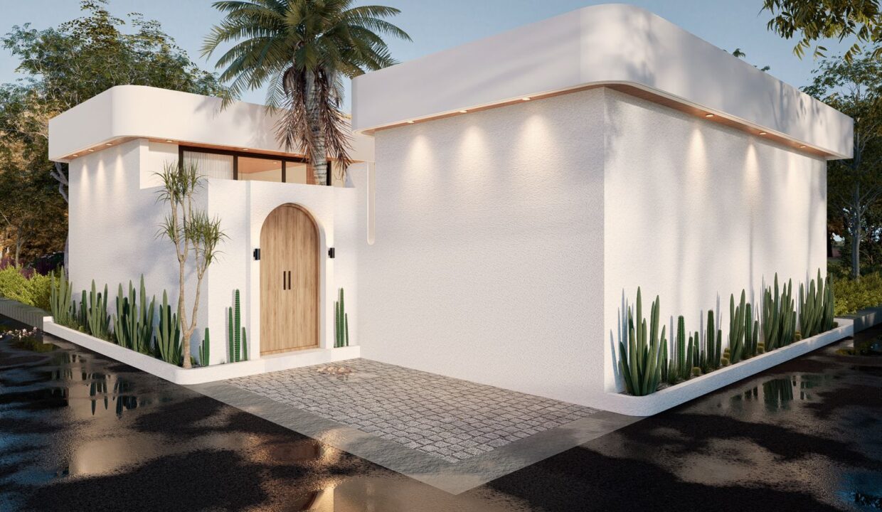 Nearly Completed 2-Bedroom Mediterranean-Tropical Villa in Padonan – Prime Canggu Access (1)