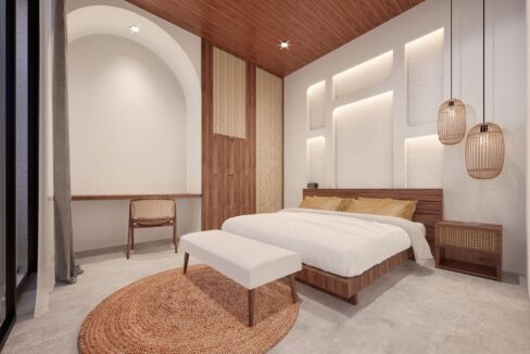 Nearly Completed 2-Bedroom Mediterranean-Tropical Villa in Padonan – Prime Canggu Access (10)