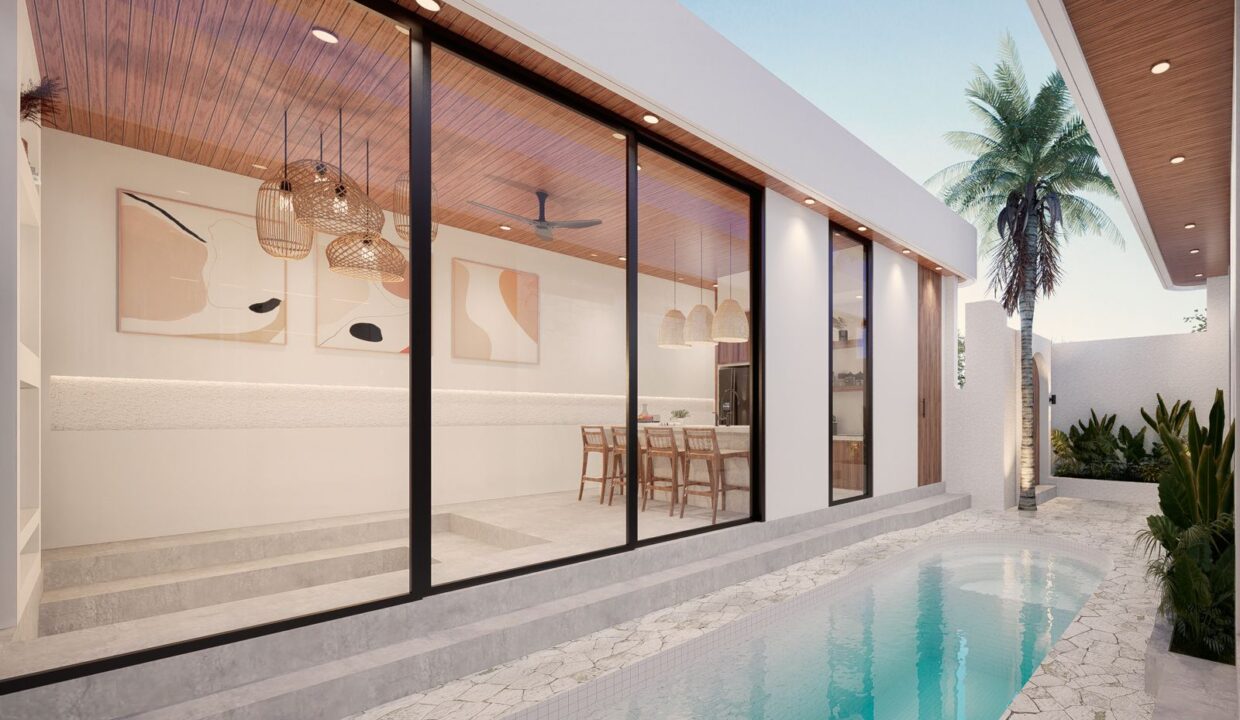 Nearly Completed 2-Bedroom Mediterranean-Tropical Villa in Padonan – Prime Canggu Access (12)
