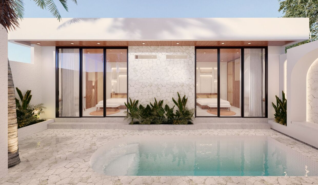 Nearly Completed 2-Bedroom Mediterranean-Tropical Villa in Padonan – Prime Canggu Access (13)