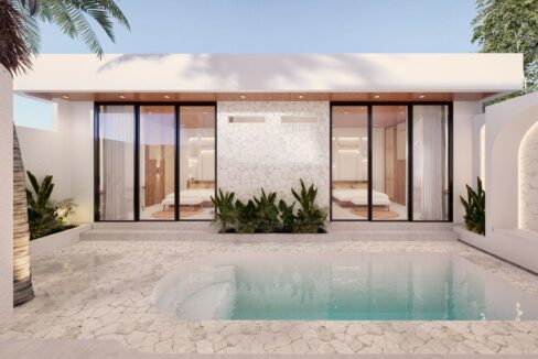 Nearly Completed 2-Bedroom Mediterranean-Tropical Villa in Padonan – Prime Canggu Access (13)