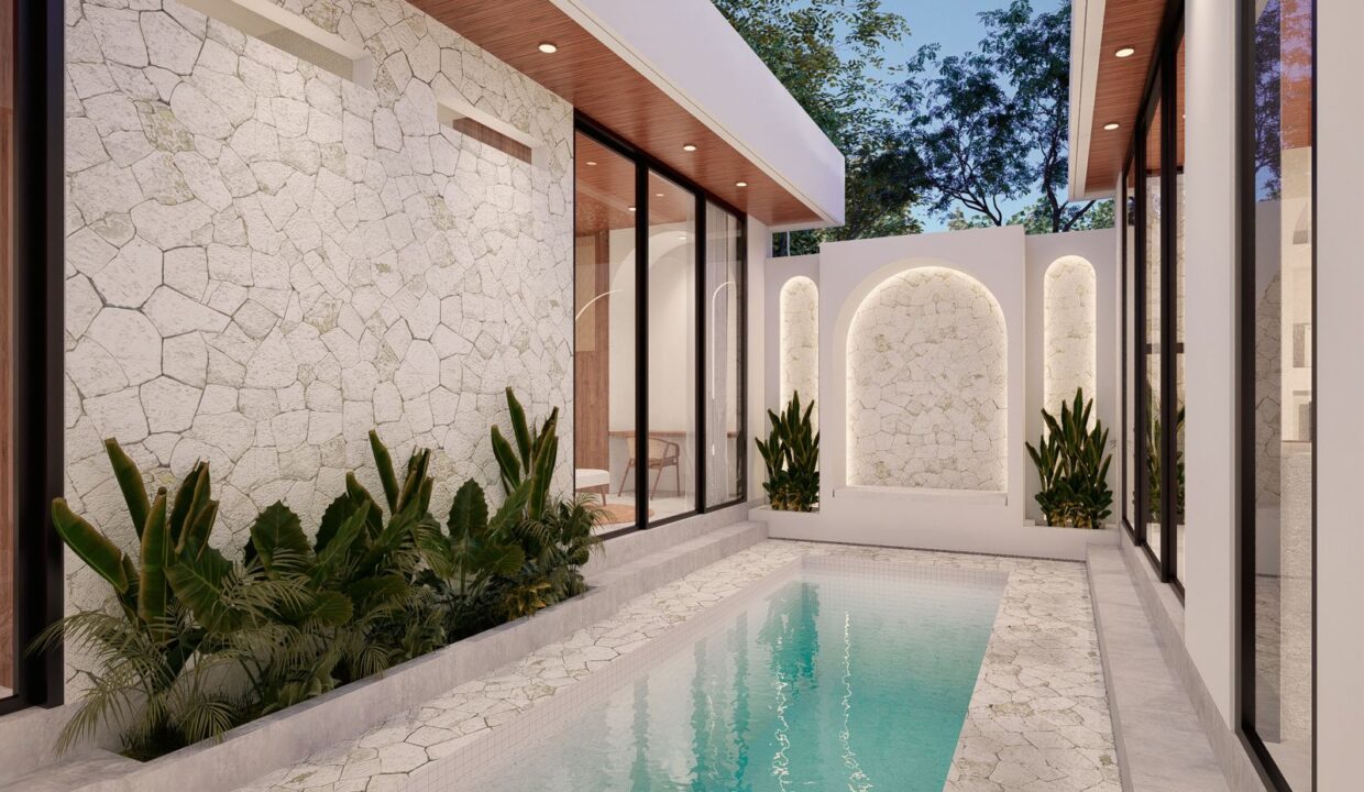 Nearly Completed 2-Bedroom Mediterranean-Tropical Villa in Padonan – Prime Canggu Access (4)