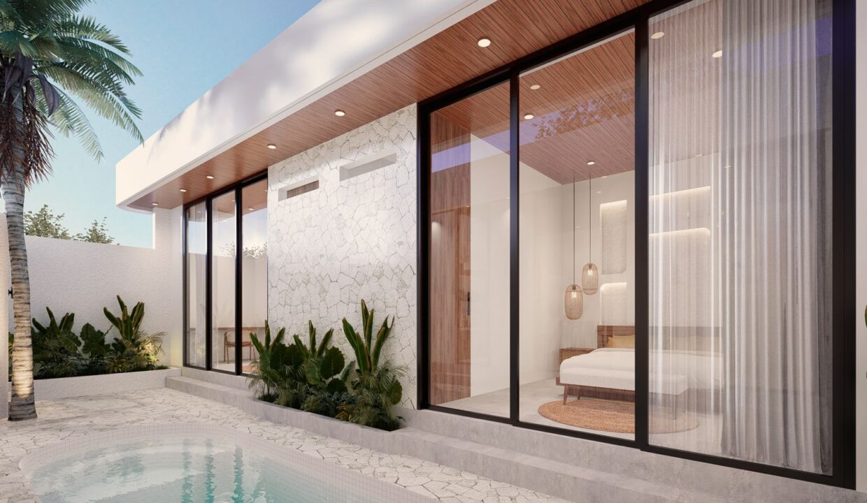 Nearly Completed 2-Bedroom Mediterranean-Tropical Villa in Padonan – Prime Canggu Access (5)