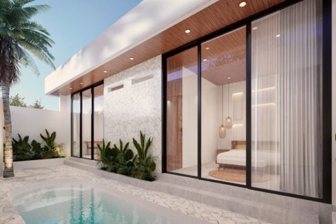 Nearly Completed 2-Bedroom Mediterranean-Tropical Villa in Padonan – Prime Canggu Access (5)