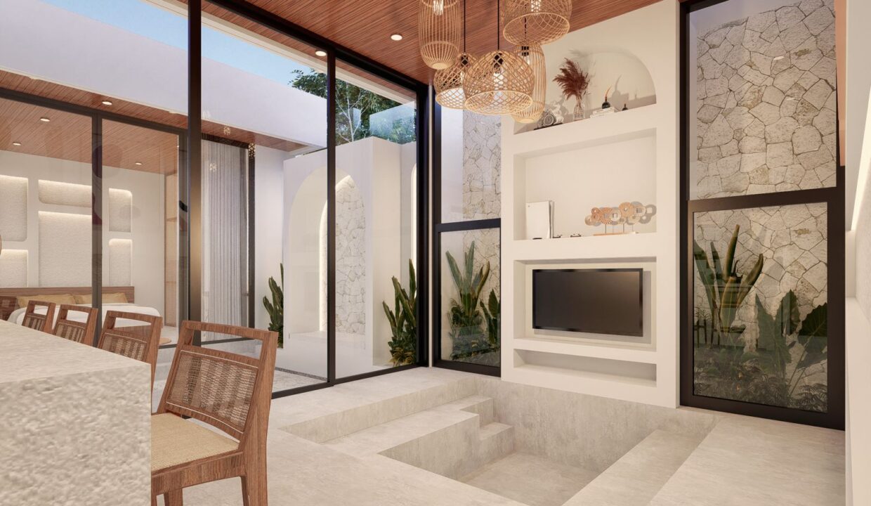 Nearly Completed 2-Bedroom Mediterranean-Tropical Villa in Padonan – Prime Canggu Access (7)