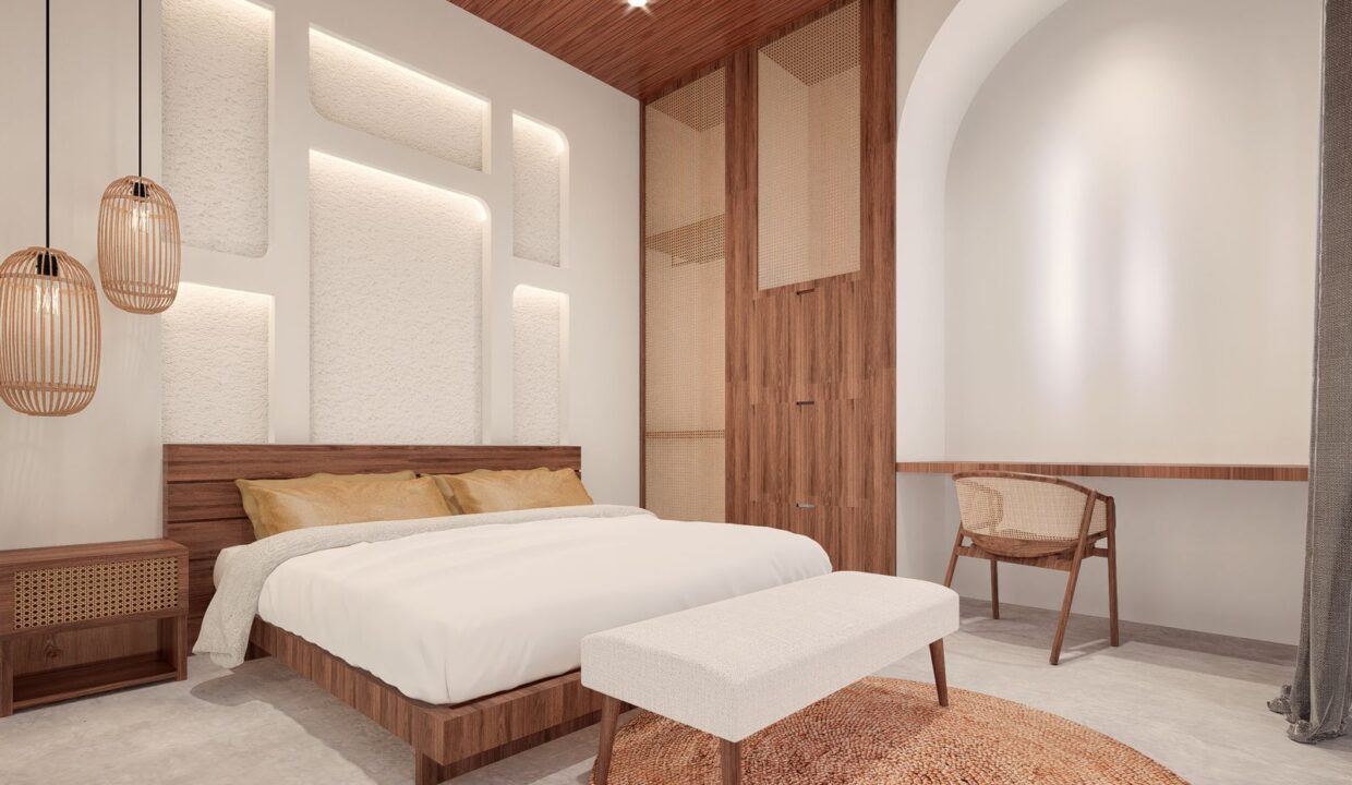 Nearly Completed 2-Bedroom Mediterranean-Tropical Villa in Padonan – Prime Canggu Access (9)