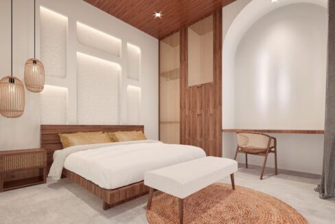 Nearly Completed 2-Bedroom Mediterranean-Tropical Villa in Padonan – Prime Canggu Access (9)
