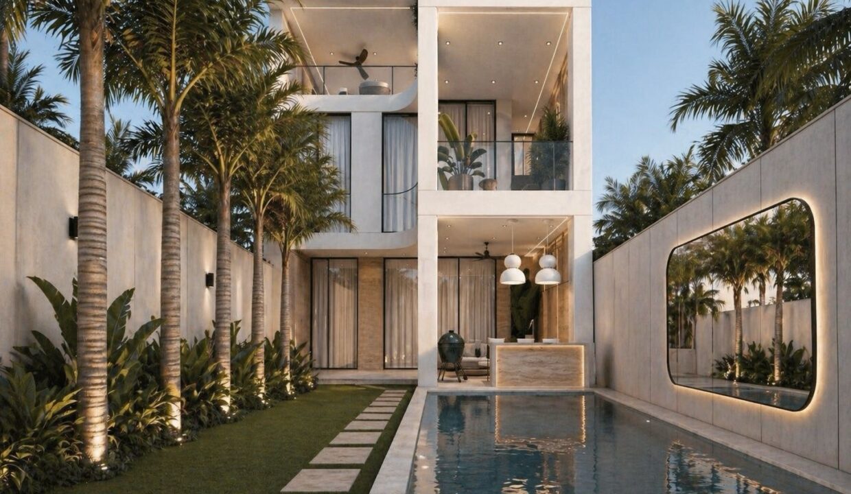 Exclusive 10-Villa Complex with Ocean and Rice Field Views in Seseh (1)