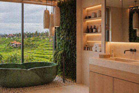 Exclusive 10-Villa Complex with Ocean and Rice Field Views in Seseh (17)