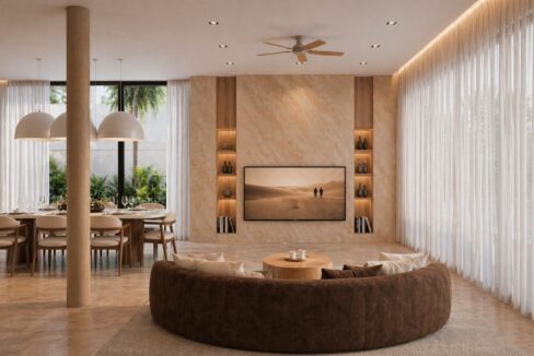 Exclusive 10-Villa Complex with Ocean and Rice Field Views in Seseh (3)
