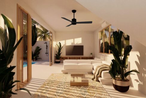 Almost-Completed 2-Bedroom Luxury Villa in the Heart of Balangan (6)