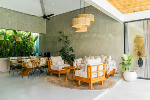 Modern Tropical 2-Bedroom Villa for Sale in Kerobokan – Ideal for Investment & Family Living (4)