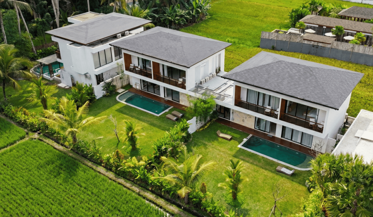 Boutique Villa Estate Investment Turnkey 3 Villa Retreat in Ubud