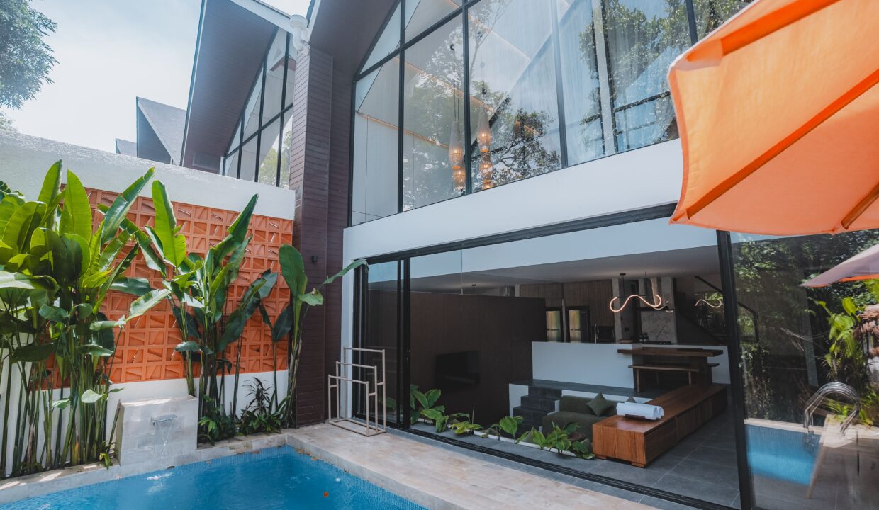 Modern Tropical Villas for Long Medium Term Rental in Bali