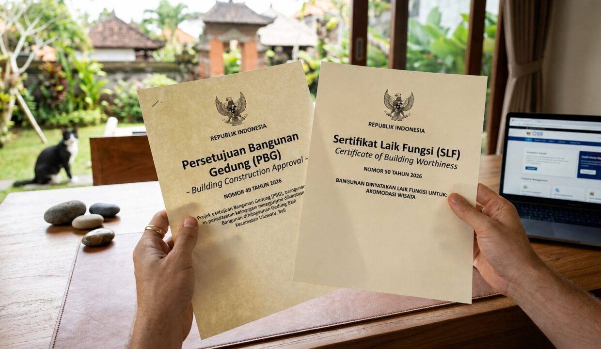 Bali Villa Building Permits