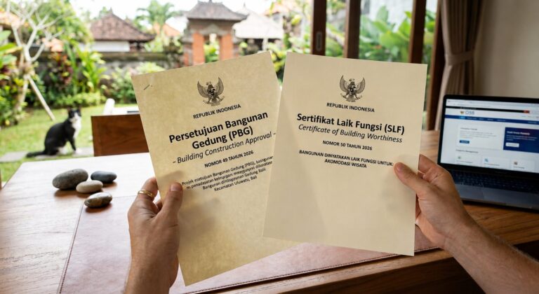 Bali Villa Building Permits