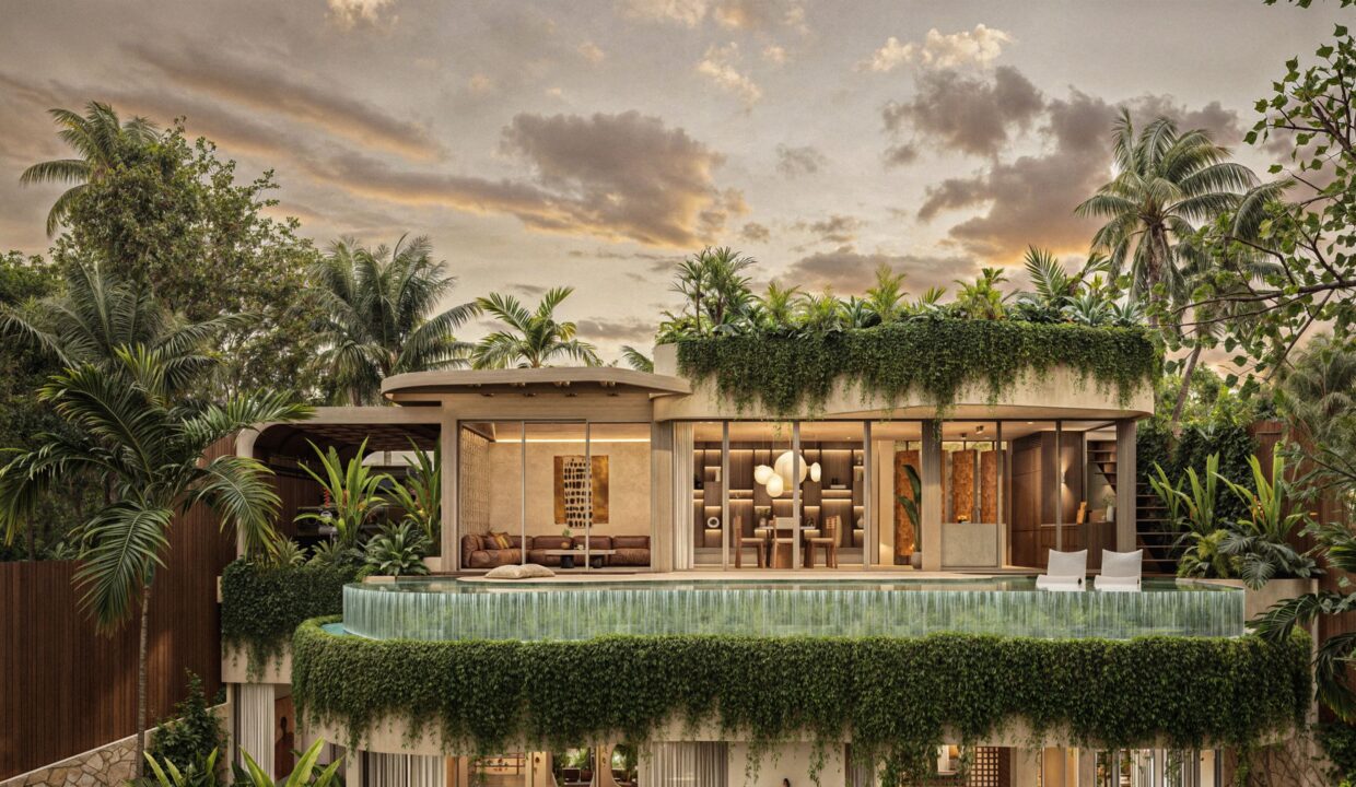 Exclusive 3-Bedroom Villa Featuring a Rooftop Infinity Pool in Ulu