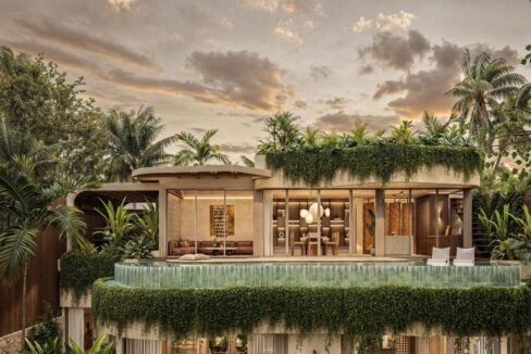 Exclusive 3-Bedroom Villa Featuring a Rooftop Infinity Pool in Ulu
