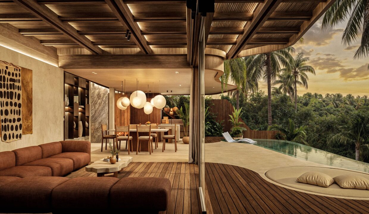 Exclusive 3-Bedroom Villa Featuring a Rooftop Infinity Pool in Ulu (5)