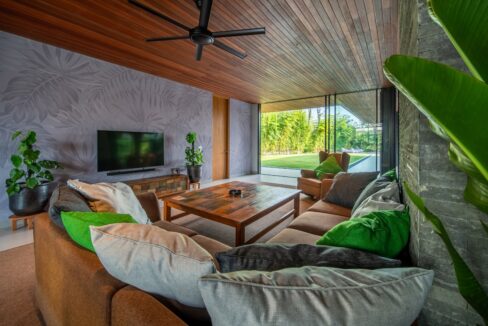 Luxury Contemporary Tropical Villa for Lease in Sanur - 4-Bedroom Family Estate with Cinema, Gym (4)