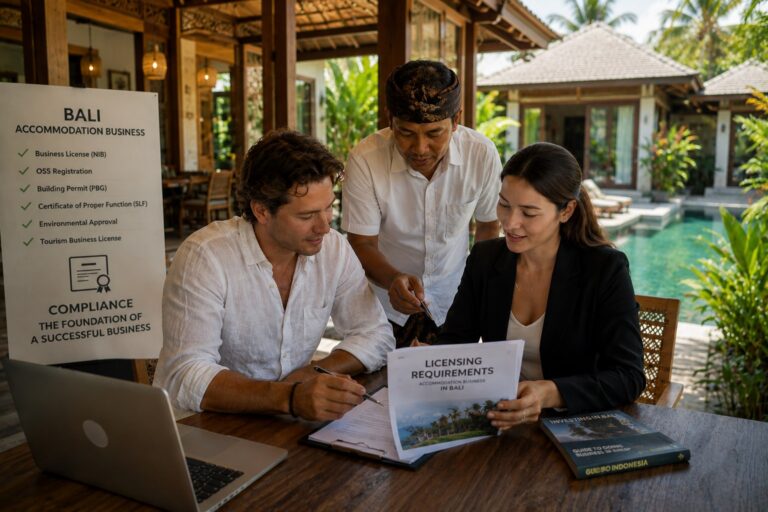 Starting Accommodation Business in Bali